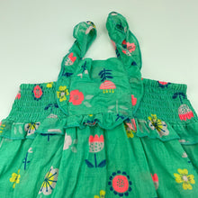 Load image into Gallery viewer, Girls Cotton On, lightweight floral cotton summer dress, GUC, size 1, L: 50cm