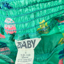 Load image into Gallery viewer, Girls Cotton On, lightweight floral cotton summer dress, GUC, size 1, L: 50cm