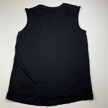 Load image into Gallery viewer, Boys Anko, black cotton singlet / tank top, EUC, size 10,  