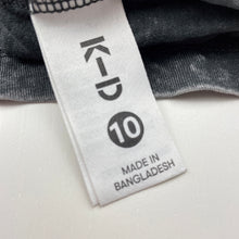 Load image into Gallery viewer, Boys KID, grey cotton hooded sleeveless top, EUC, size 10,  