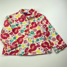 Load image into Gallery viewer, Girls Disney, Princess flannel cotton pyjama top, FUC, size 4,  