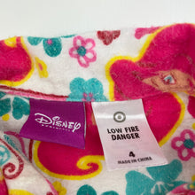 Load image into Gallery viewer, Girls Disney, Princess flannel cotton pyjama top, FUC, size 4,  