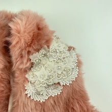 Load image into Gallery viewer, Girls Petite by Celine, pink faux fur vest / sleevless jacket, no fastening, EUC, size 3,  