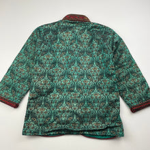 Load image into Gallery viewer, unisex SATELLITE, bead trimmed long sleeve lightweight top, GUC, size 3,  