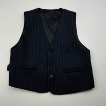Load image into Gallery viewer, Boys striped, formal vest / waistcoat, FUC, size 6,  