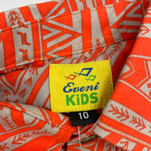 Load image into Gallery viewer, Boys Eveni Kids, Pacific Island style cotton shirt, NEW, size 10,  