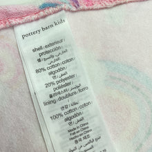 Load image into Gallery viewer, Girls Pottery Barn, hooded towel / beach cover, GUC, size 1,  