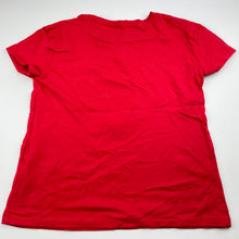 Load image into Gallery viewer, Girls Anko, red cotton Christmas t-shirt / top, cat, EUC, size 9,  