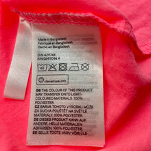 Load image into Gallery viewer, Girls H&amp;M, pink lightweight ruffle top, EUC, size 7-8,  