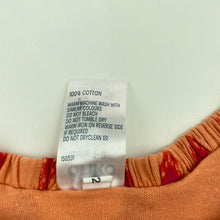 Load image into Gallery viewer, Girls Anko, orange cotton summer top, GUC, size 7,  