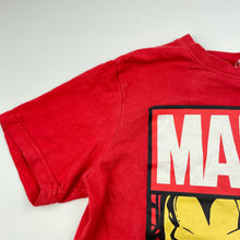 Load image into Gallery viewer, Boys Marvel, Superheroes cotton t-shirt / top, no labels, armpit to armpit: 39cm, FUC, size 8-10,  