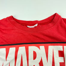Load image into Gallery viewer, Boys Marvel, Superheroes cotton t-shirt / top, no labels, armpit to armpit: 39cm, FUC, size 8-10,  