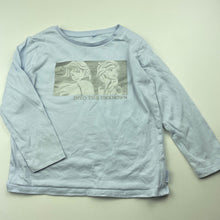 Load image into Gallery viewer, Girls Disney, Frozen 2 cotton long sleeve t-shirt / top, FUC, size 4,  