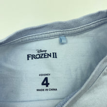 Load image into Gallery viewer, Girls Disney, Frozen 2 cotton long sleeve t-shirt / top, FUC, size 4,  