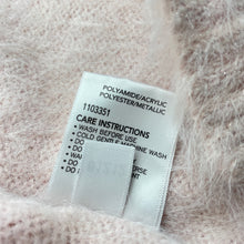 Load image into Gallery viewer, Girls B Collection, soft feel fluffy long cardigan, L: 45cm, EUC, size 3,  