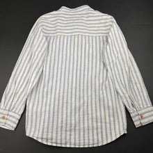 Load image into Gallery viewer, Boys Pumpkin Patch, cotton / linen long sleeve collarless shirt, EUC, size 9,  