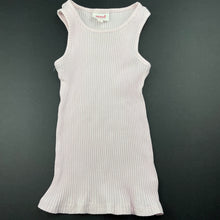 Load image into Gallery viewer, Girls Seed, ribbed stretchy singlet top, FUC, size 4,  
