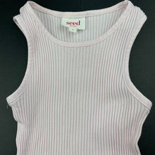 Load image into Gallery viewer, Girls Seed, ribbed stretchy singlet top, FUC, size 4,  