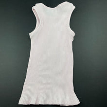 Load image into Gallery viewer, Girls Seed, ribbed stretchy singlet top, FUC, size 4,  