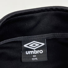 Load image into Gallery viewer, Boys Umbro, black zip up track top, FUC, size 12,  