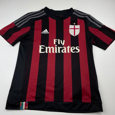 Boys Adidas, Climacool AC Milan sports / activewear top, GUC, size 11-12,  