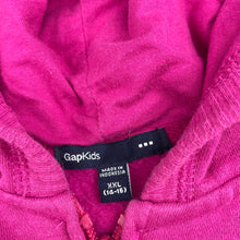 Load image into Gallery viewer, Girls GAP, fleece lined zip hoodie sweater, GUC, size 14-16,  