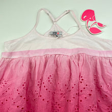 Load image into Gallery viewer, Girls Pavement, pink broderie cotton summer top, NEW, size 10,  