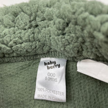 Load image into Gallery viewer, unisex Baby Berry, khaki thick fleece pants / bottoms, elasticated, GUC, size 000,  