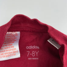 Load image into Gallery viewer, Boys Adidas, cotton sports / activewear t-shirt / top, EUC, size 7-8,  