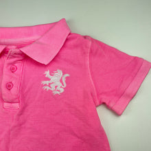 Load image into Gallery viewer, Boys Cotton On, pink cotton polo shirt top, GUC, size 7,  