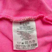 Load image into Gallery viewer, Boys Cotton On, pink cotton polo shirt top, GUC, size 7,  