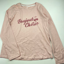 Load image into Gallery viewer, Girls Target, organic cotton long sleeve t-shirt / top, EUC, size 12,  