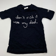 Load image into Gallery viewer, Boys Reece, navy cotton t-shirt / top, GUC, size 2-3,  