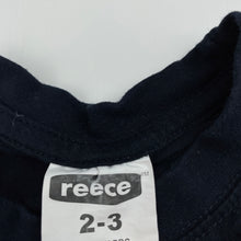 Load image into Gallery viewer, Boys Reece, navy cotton t-shirt / top, GUC, size 2-3,  