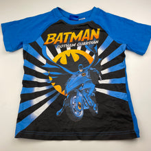 Load image into Gallery viewer, Boys DC Comics, Batman cotton pyjama t-shirt / top, EUC, size 6,  
