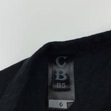 Load image into Gallery viewer, Boys CB, black cotton t-shirt / top, EUC, size 6,  