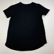 Load image into Gallery viewer, Boys CB, black cotton t-shirt / top, EUC, size 6,  