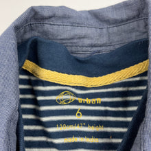 Load image into Gallery viewer, Boys Urban, cotton all-in-one t-shirt / shirt, GUC, size 6,  