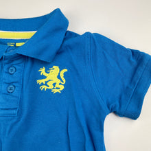 Load image into Gallery viewer, Boys Cotton On, blue cotton polo shirt top, EUC, size 7,  