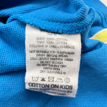 Load image into Gallery viewer, Boys Cotton On, blue cotton polo shirt top, EUC, size 7,  