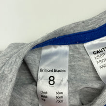 Load image into Gallery viewer, Boys Brilliant Basics, long sleeve pyjama top, GUC, size 8,  