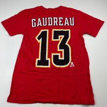 Load image into Gallery viewer, Boys NHL, Calgary Flames, Gaudreau cotton t-shirt / top, GUC, size 8,  