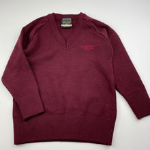 Load image into Gallery viewer, Boys NOONE, St Gregory's College merino wool blend jumper, EUC, size 7,  