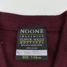 Load image into Gallery viewer, Boys NOONE, St Gregory's College merino wool blend jumper, EUC, size 7,  