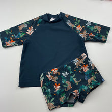 Load image into Gallery viewer, Boys Target, short sleeve rashie &amp; swim shorts, EUC, size 1,  