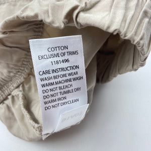 Boys Dymples, lightweight cotton shorts, elasticated, EUC, size 00,  