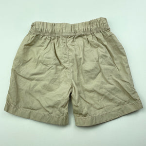Boys Dymples, lightweight cotton shorts, elasticated, EUC, size 00,  