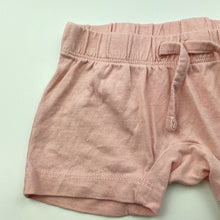 Load image into Gallery viewer, Girls Anko, pink lightweight cotton shorts, elasticated, EUC, size 00,  