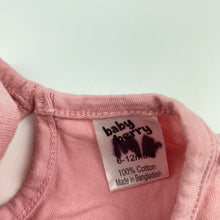 Load image into Gallery viewer, Girls Baby Berry, pink cotton t-shirt / top, GUC, size 0,  