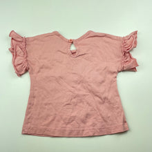 Load image into Gallery viewer, Girls Baby Berry, pink cotton t-shirt / top, GUC, size 0,  